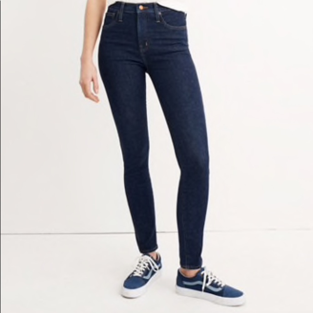 Madewell Tall 10” High-Rise Skinny Jeans Lucille